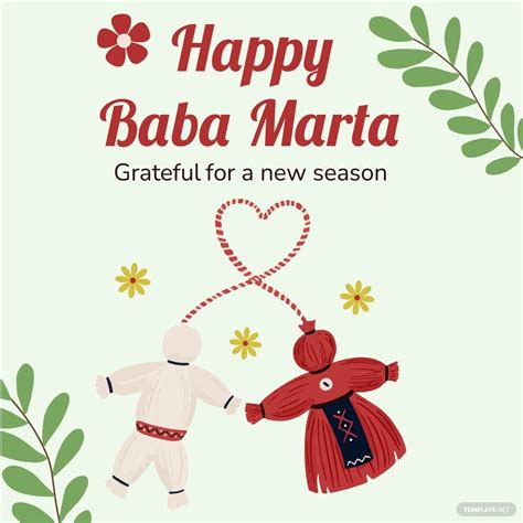 Baba Marta Instagram Post In Illustrator Psd Svg Eps Png