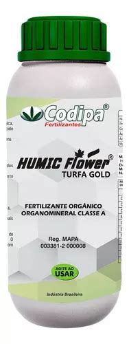 Fertilizante Turfa Liquida Acido Humico De Leonardita 1l Parcelamento