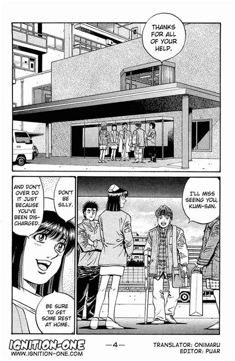 Hajime No Ippo Chapter Itagaki Returns Hajime No Ippo Manga