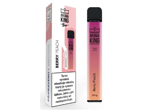 Jednorázová E Cigareta Aroma King Classic Berry Peach 20mg