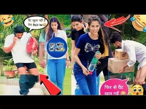 Dropping Pants In Public L Amazing Reaction L Pranks India L Popper