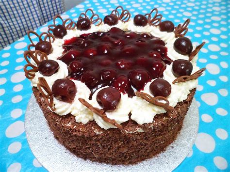 Black Forest Gâteau For Fathers Day Recipe