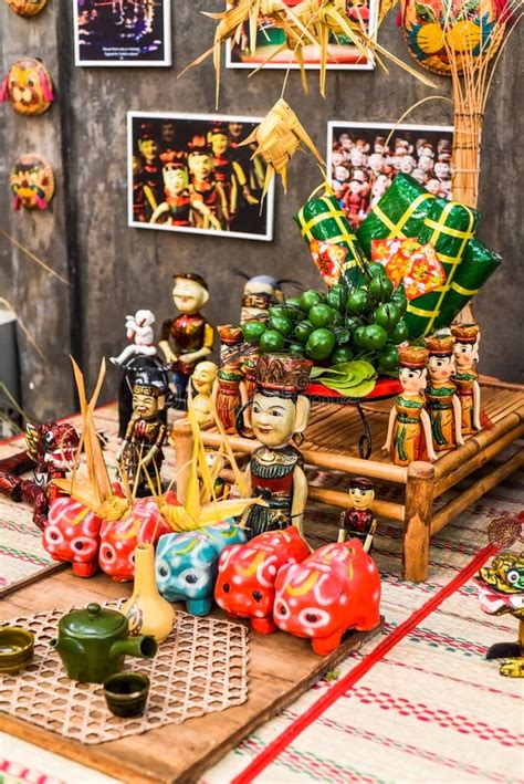 Many Decorations As Symbol of Wealth in the Market for Tet Lunar New ...