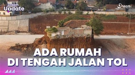 Viral Rumah Berdiri Sendirian Di Tengah Jalan Tol Cijago Depok Enamplus