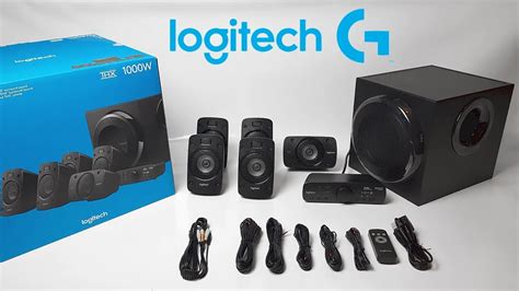 Logitech Z906 51 Surround Sound Speaker System Unboxing Youtube