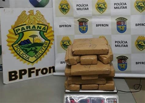 Ap S Den Ncia Bpfron Apreende Quase Quilos De Maconha Abandonados