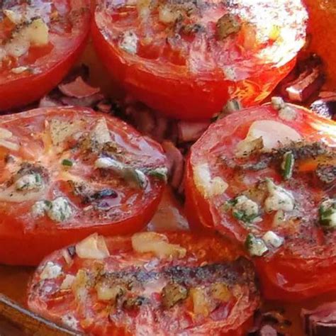 Tomates à La Provençale Au Four