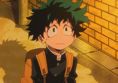 Middle School Izuku Deku Anime My Hero Academia Artist