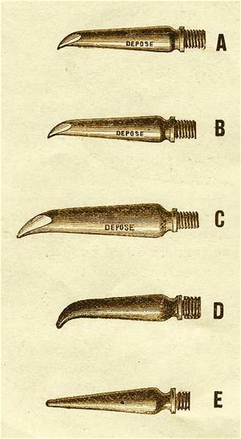 Pyrography Tools of the Past