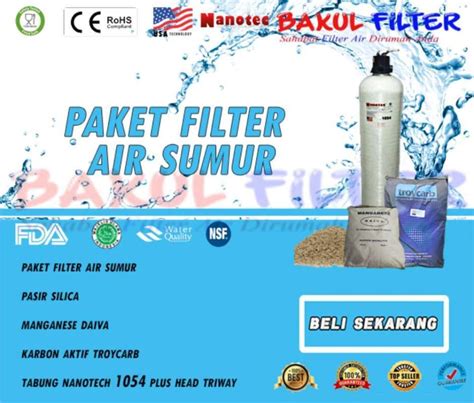 Promo Bakul Filter Paket Filter Penjernih Air Sumur Diskon 7 Di