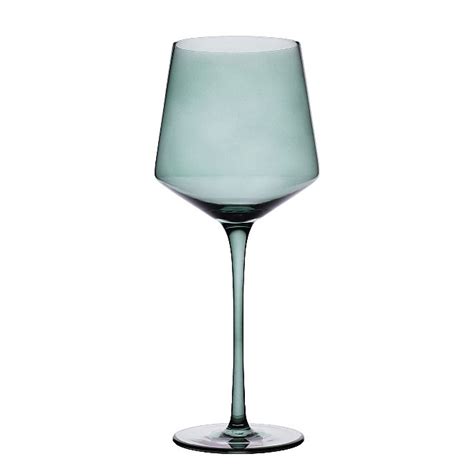 Smokey Green Wine Glass Set Of 4 George At Asda