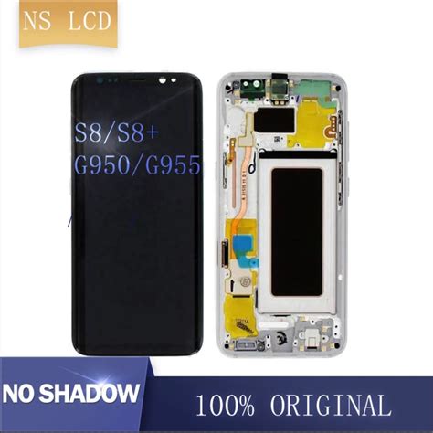 Original AMOLED Display Pantalla G950 G955 Digitar Replacement Lcd For