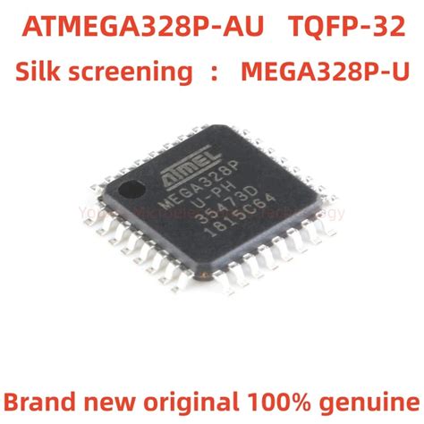 Original Genuine Atmega P Au Mega P U Tqfp Bit Microcontroller