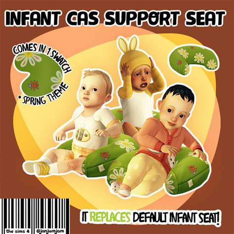 Infant CAS Support Seat (Default Replacement) | janjumjam | Säuglinge ...