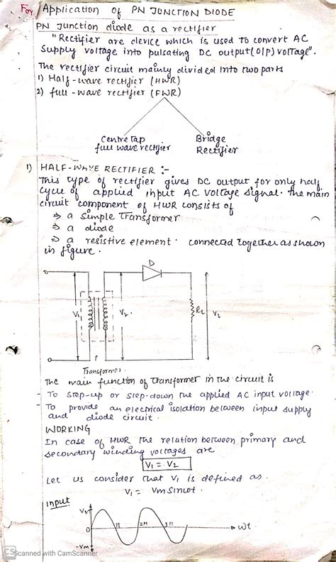 ELECTRONICS SHOW AKTU NOTES ON RECTIFIERS UNIT 1 ELECTRONICS ENGINEERING