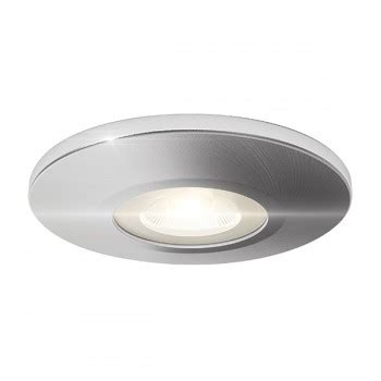 Ansell Satin Chrome Bezel for Orbio 360 and 360 Gimbal LED Downlights at UK Electrical Supplies.