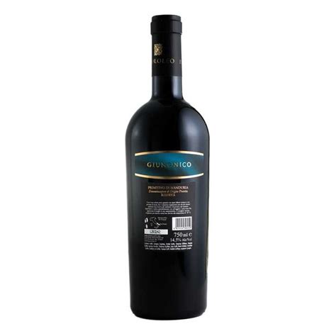 Primitivo Di Manduria Giunonico Riserva 2015 Paololeo