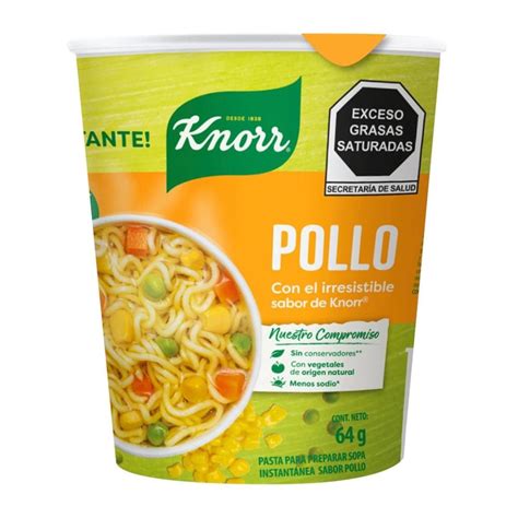 Sopa Instantánea Knorr Pollo 64 G Walmart