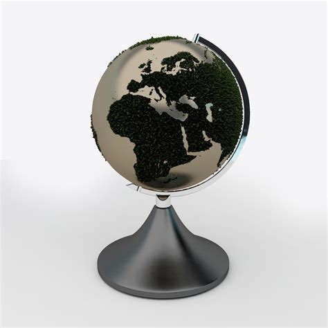 D Model Globe Earth