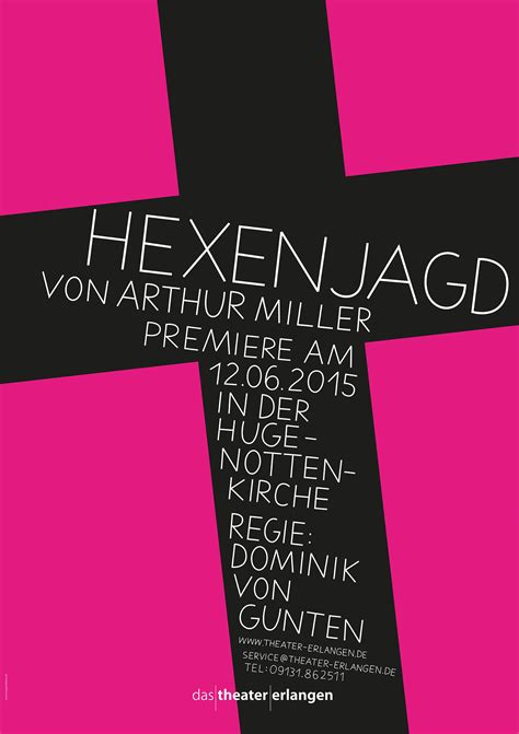 Neue Gestaltung Theater Erlangen Premieren Plakate