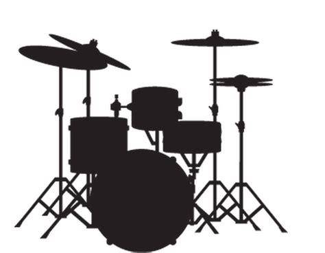 Bass Drum Silhouette at GetDrawings | Free download