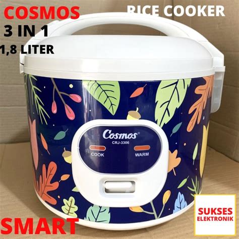 RICE COOKER COSMOS 1 8 LITER MAGICOM KOSMOS CRJ 3306 Lazada Indonesia