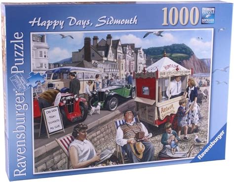 Ravensburger Happy Days Sidmouth 1000pc Jigsaw Puzzle Uk