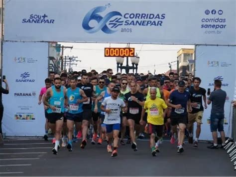 Corrida De Rua Pelos Anos Da Sanepar Re Ne Mais De Atletas Em