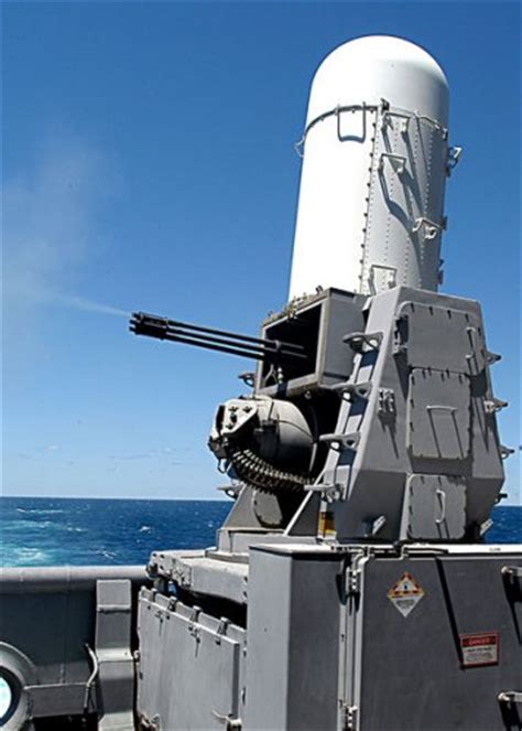 Ciws Phalanx 20 Mm Close In Weapon System