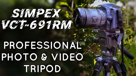 SIMPEX VCT 691RM TRIPOD UNBOXING REVIEW IN DETAIL YouTube