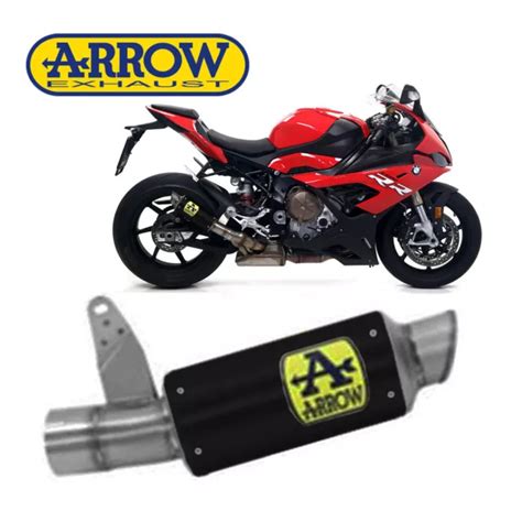 POT D ECHAPPEMENT ARROW Approuve Gp2 Nichrom Noir BMW S 1000 RR 2019