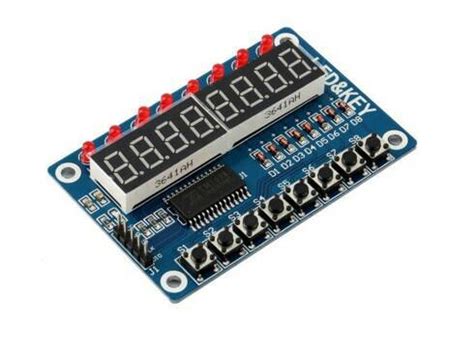 Jual Tm Seven Segment Digital Tube Digit Led Key Display Module