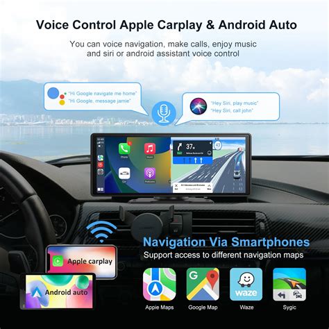 Inch Car Carplay Android Auto Car Radio Multimedia Video Player Ips