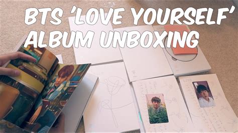 Bts Love Yourself 承 Her Album Unboxing All 4 Versions Youtube