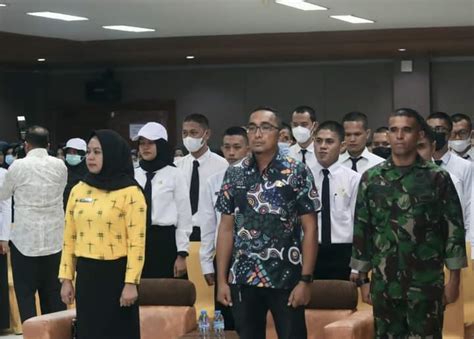 Pj Sekda Asrun Lio Resmi Buka Diklatsar CPNS Lingkup Kabupaten Kota Se