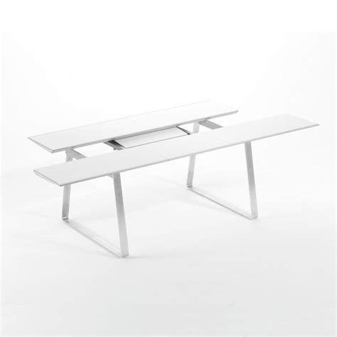 Tables Chaises Table Extensible Extrados Medium C Ramique Blanc Et