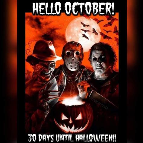 Hello October!! | Horror Amino