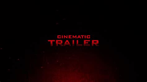 Stunning Cinematic Trailer Titles Template For After Effects Free