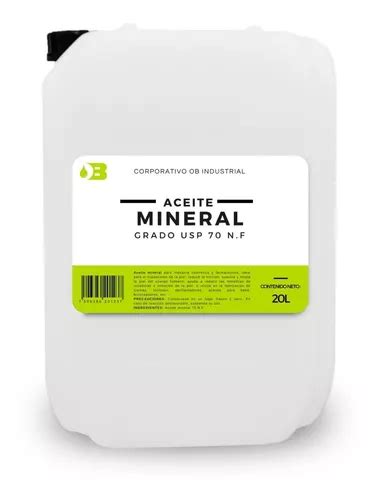 Vaselina Liquida 70 Nf Aceite Mineral Blanco 20lt Meses sin interés