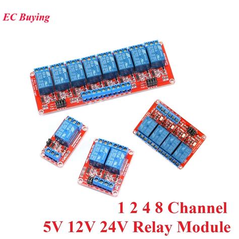 Channel V V V Relay Module Board Shield With Optocoupler