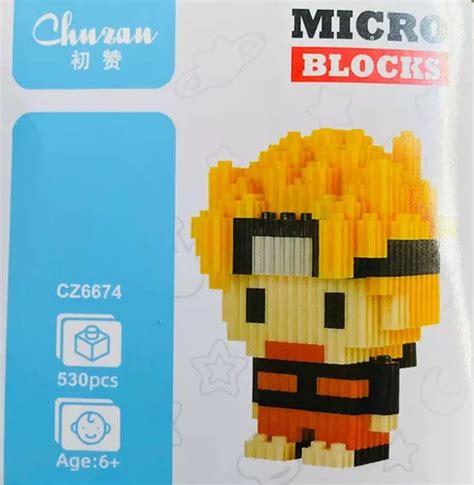 Mini Bloques Tipo Lego Naruto Figura D Armable Cuotas Sin Inter S