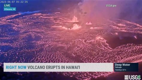 Amazing Video Of Recent Eruption In Hawaii Videos From The Weather