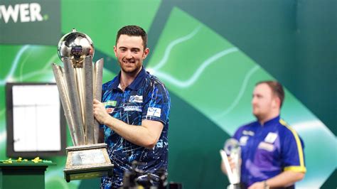 World darts champion Luke Humphries expects long-lasting rivalry with ...