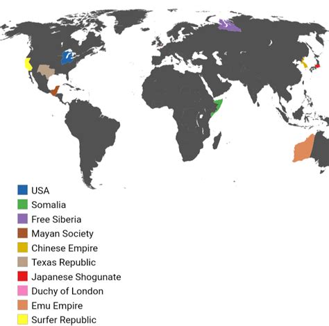 Map of world after zombie apocalypse, PVZ2 : r/imaginarymapscj