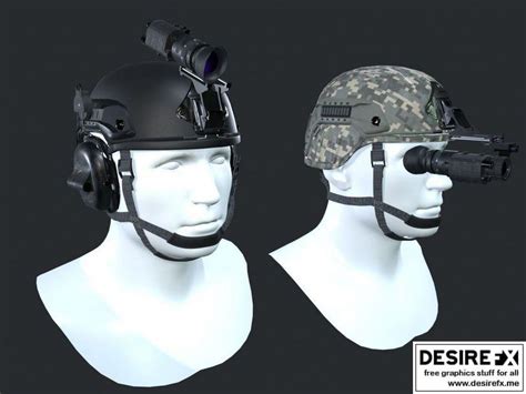 Desire Fx D Models Ach And Arch Helmet With Pvs Night Vision