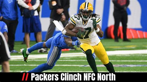 Packers Clinch Nfc North Video Dailymotion