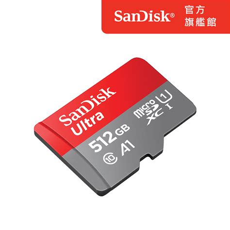 Sandisk 晟碟 Ultra Microsdxc Uhs I 記憶卡512gb公司貨 Pchome 24h購物