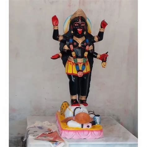 Hindu Black Marble Kali Maa Statue For Worship At Rs In Jaipur