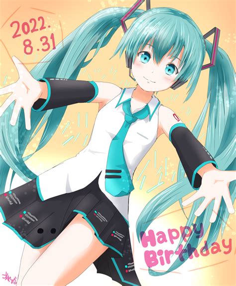 Safebooru 1girl Absurdres Aqua Eyes Aqua Hair Ferret Low Levitation Hatsune Miku Highres