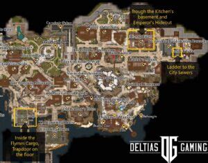 BG3 - City Sewers Entrances Map - Baldur's Gate 3 - Deltia's Gaming